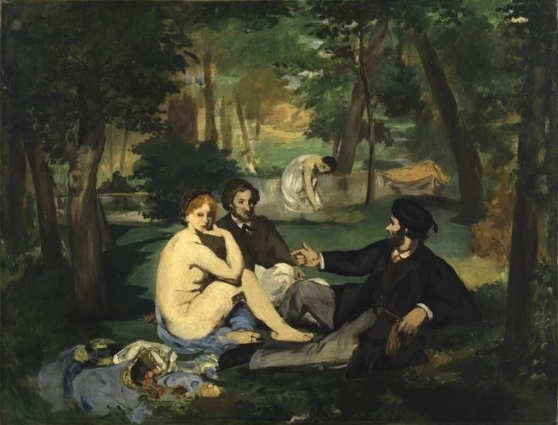  80-Édouard Manet, Colazione sull'erba-Courtauld Institute of Art, Courtauld Gallery, London 